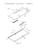 SLIDE MECHANISM FOR SLIDE-TYPE PORTABLE ELECTRONIC DEVICE diagram and image