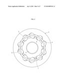 PLUNGING TYPE CONSTANT VELOCITY UNIVERSAL JOINT diagram and image