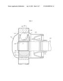 PLUNGING TYPE CONSTANT VELOCITY UNIVERSAL JOINT diagram and image