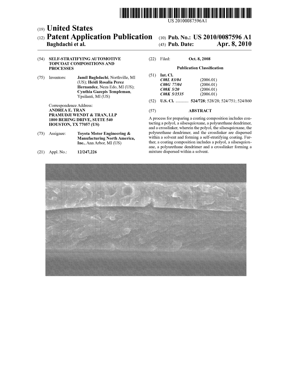 Self-Stratifying Automotive Topcoat Compositions and Processes - diagram, schematic, and image 01