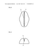 Hand-held cradle for ball massage diagram and image