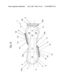 ABSORBENT ARTICLE WITH FASTENING FLAPS diagram and image