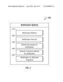 METHOD, SYSTEM AND COMPUTER-USABLE MEDIUM FOR EARLY NOTIFICATION OF A PENDING DIGITAL VIDEO RECORDER DELETION EVENT diagram and image