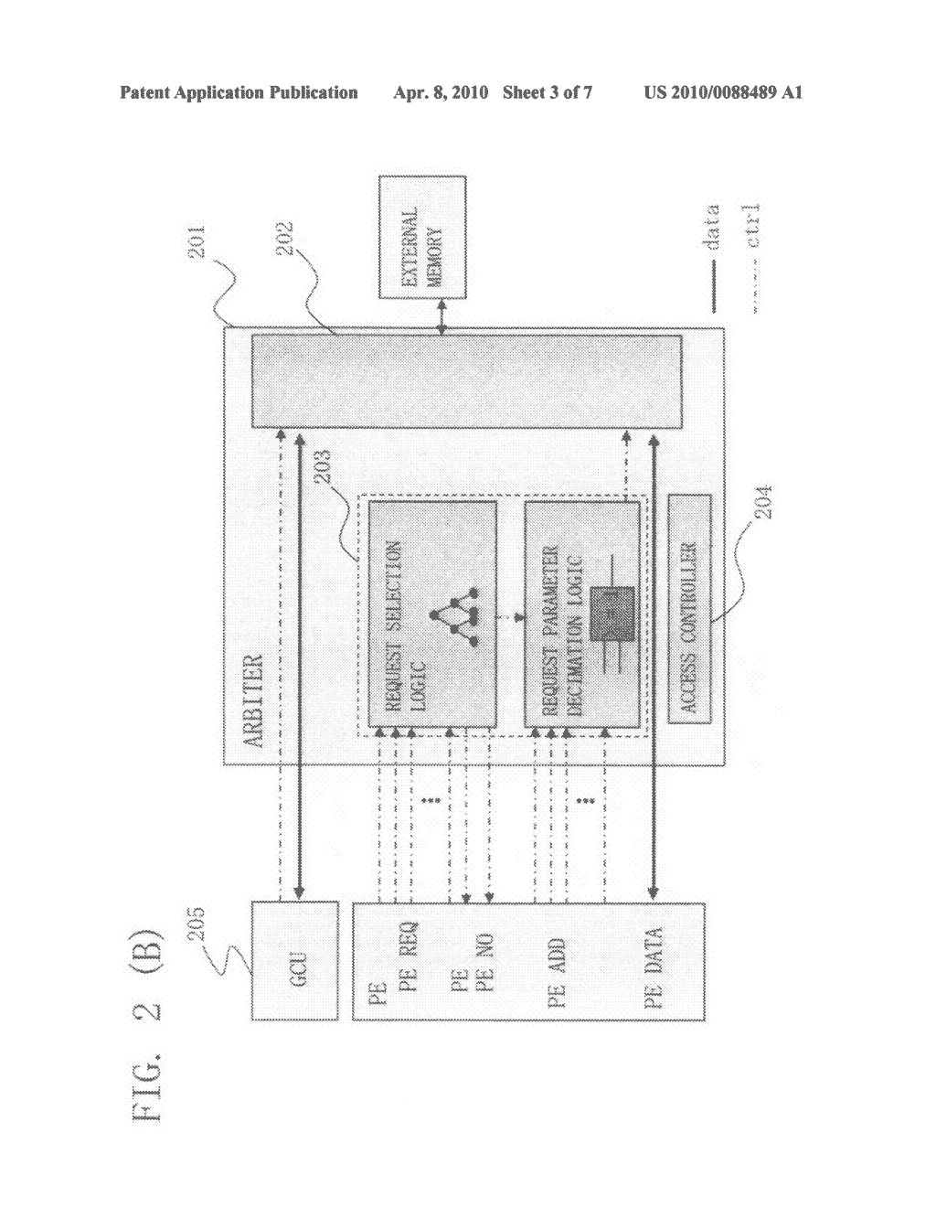 DATA TRANSFER NETWORK AND CONTROL APPARATUS FOR A SYSTEM WITH AN ARRAY OF PROCESSING ELEMENTS EACH EITHER SELF-OR COMMON CONTROLLED - diagram, schematic, and image 04