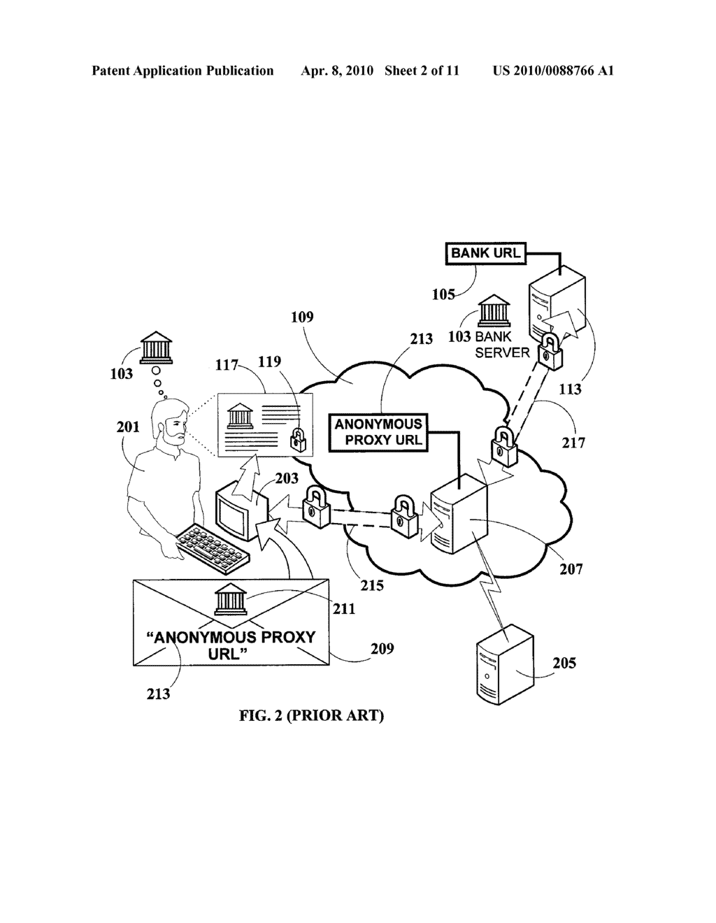 METHOD AND SYSTEM FOR DETECTING, BLOCKING AND CIRCUMVENTING MAN-IN-THE-MIDDLE ATTACKS EXECUTED VIA PROXY SERVERS - diagram, schematic, and image 03