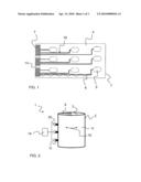 EXHAUST-GAS TREATMENT DEVICE HAVING A SENSOR FOIL diagram and image