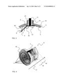 EXHAUST-GAS TREATMENT DEVICE HAVING A SENSOR FOIL diagram and image