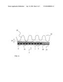 EXHAUST-GAS TREATMENT DEVICE HAVING A SENSOR FOIL diagram and image