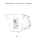 FOOD PRODUCT MEASURING VESSEL WITH INTEGRATED SCALE diagram and image