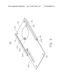 SLIDE MECHANISM FOR SLIDE-TYPE PORTABLE ELECTRONIC DEVICE diagram and image