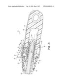 ADJUSTMENT DEVICE FOR A REMOTE CONTROL ASSEMBLY HAVING AN EASILY ENGAGEABLE AND DISENGAGEABLE LOCKING ELEMENT diagram and image