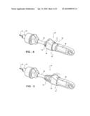 ADJUSTMENT DEVICE FOR A REMOTE CONTROL ASSEMBLY HAVING AN EASILY ENGAGEABLE AND DISENGAGEABLE LOCKING ELEMENT diagram and image