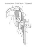 FOOD SLICER AND ASSOCIATED FOOD PRODUCT PUSHER diagram and image