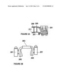 COMMUTER TRAIN FERRY SYSTEM FOR COMMUTERS AND THEIR VEHICLES diagram and image