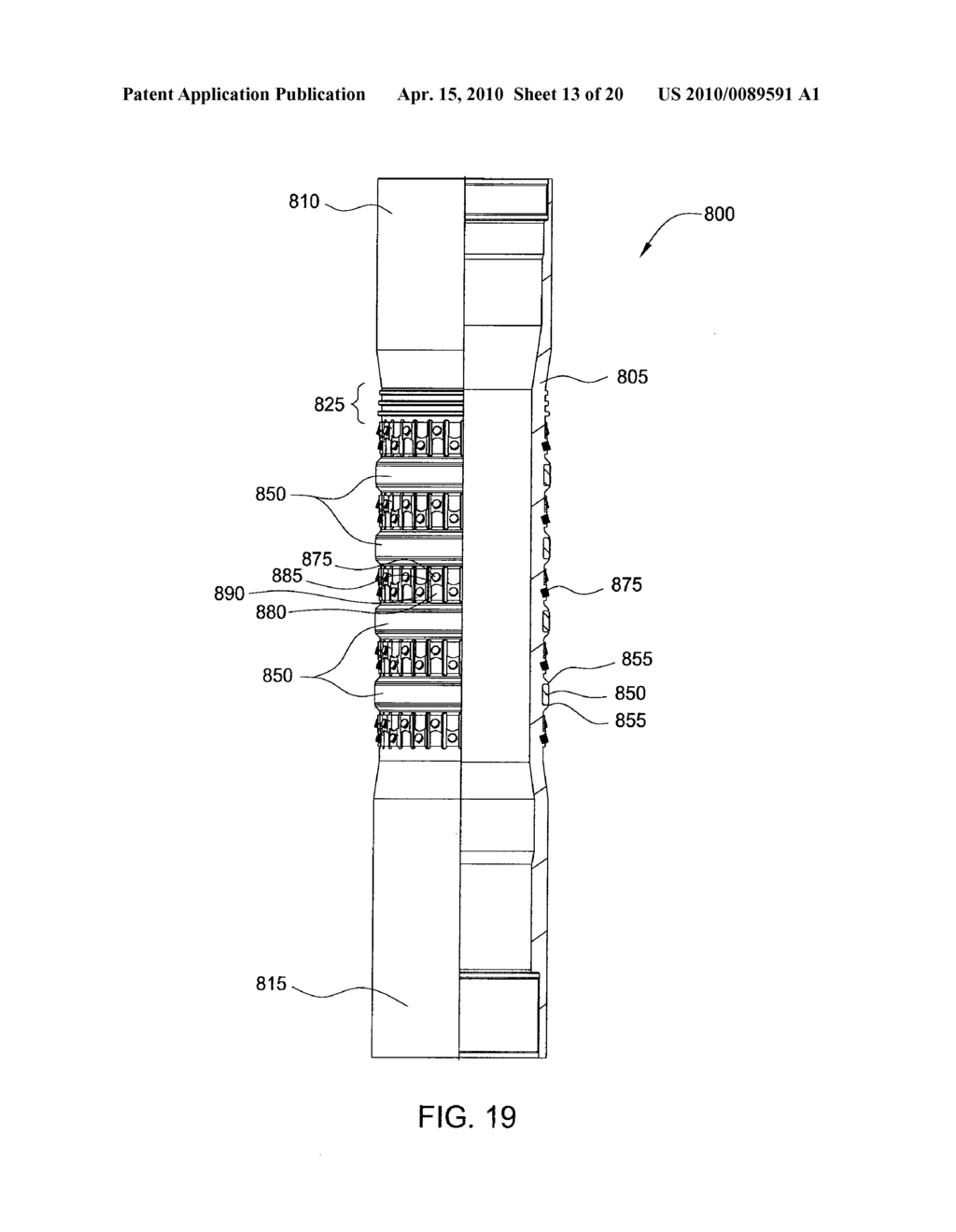 EXPANDABLE LINER HANGER AND METHOD OF USE - diagram, schematic, and image 14