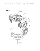 Rotating control device with replaceable bowl sleeve diagram and image