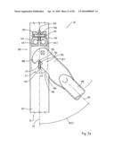 Prop for a three-dimensional framework, connecting assembly for a railing device, and method for attaching a railing device to a prop diagram and image