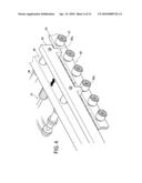 METHOD OF POSITIONING CONVEYANCE SECTION, AND CONVEYANCE DEVICE diagram and image