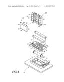 Technical measure for gel electrophoresis shaping diagram and image