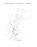 MOUNTING BRACKET FOR SECURING A VIDEO SYSTEM BEHIND A HEADREST diagram and image