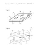 DEVICE AND METHOD FOR PRODUCING SHUTTERING ELEMENTS diagram and image