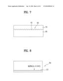 LIGHT EMITTING DEVICE HAVING LIGHT EXTRACTION STRUCTURE AND METHOD FOR MANUFACTURING THE SAME diagram and image