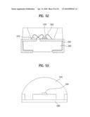 LIGHT EMITTING DEVICE HAVING LIGHT EXTRACTION STRUCTURE AND METHOD FOR MANUFACTURING THE SAME diagram and image