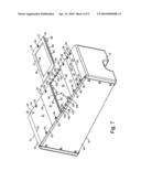 Reconfigurable console mount diagram and image