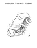 Reconfigurable console mount diagram and image