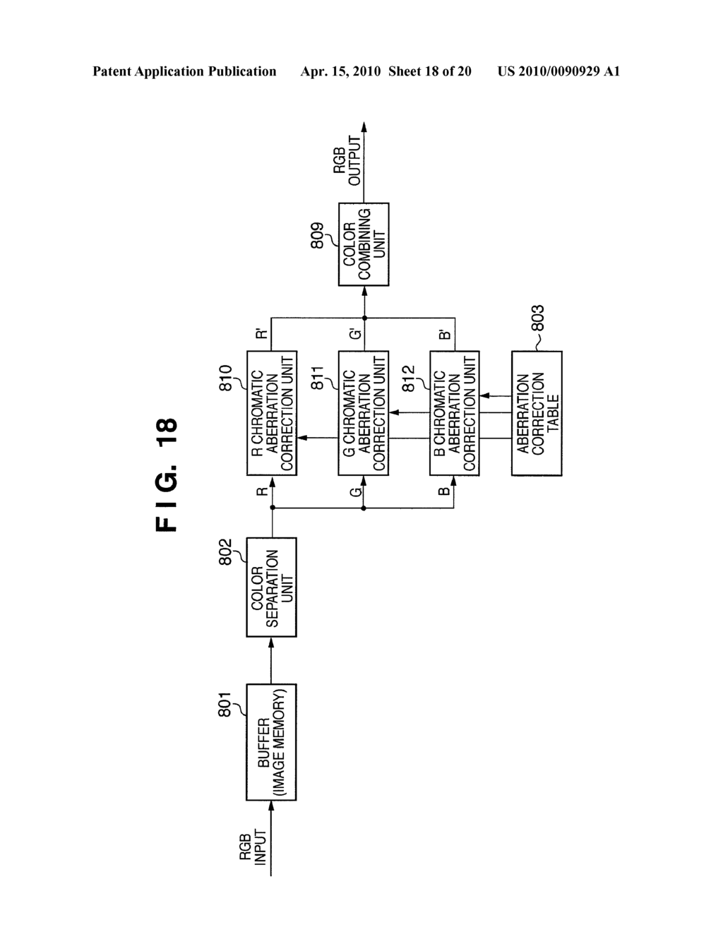 IMAGE PROCESSING SYSTEM, IMAGE PROCESSING APPARATUS, ABERRATION CORRECTION METHOD, AND COMPUTER-READABLE STORAGE MEDIUM - diagram, schematic, and image 19