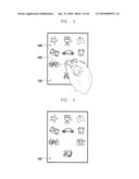 OBJECT MANAGEMENT METHOD AND APPARATUS USING TOUCHSCREEN diagram and image