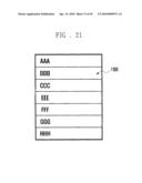 OBJECT MANAGEMENT METHOD AND APPARATUS USING TOUCHSCREEN diagram and image