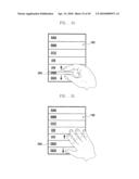 OBJECT MANAGEMENT METHOD AND APPARATUS USING TOUCHSCREEN diagram and image