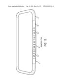 INTERIOR REARVIEW MIRROR ASSEMBLY WITH BUTTON MODULE diagram and image