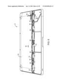 PORTABLE COMPUTER LATCH STRUCTURES diagram and image