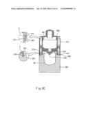 HEAT DISSIPATION MEMBER HAVING VARIABLE HEAT DISSIPATION PATHS AND LED LIGHTING FLOOD LAMP USING THE SAME diagram and image