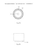 HEAT DISSIPATION MEMBER HAVING VARIABLE HEAT DISSIPATION PATHS AND LED LIGHTING FLOOD LAMP USING THE SAME diagram and image