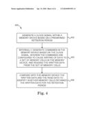 INTEGRATED CIRCUIT WITH CONTROL CIRCUIT FOR PERFORMING RETENTION TEST diagram and image