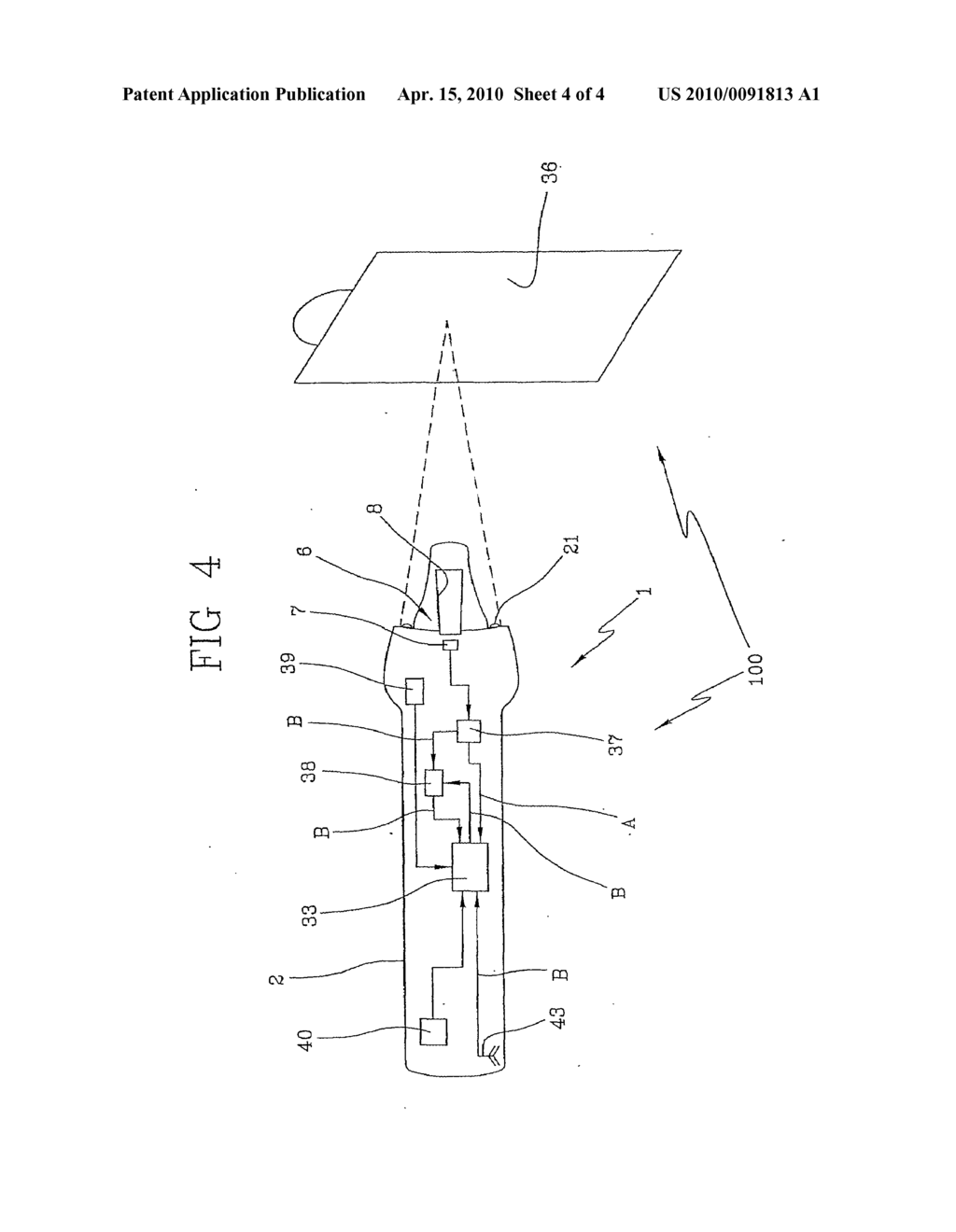 TEMPERATURE MEASURING DEVICE PARTICULARLY OF A PATIENT - diagram, schematic, and image 05