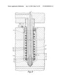 INJECTION MOLDING FLOW CONTROL APPARATUS AND METHOD diagram and image