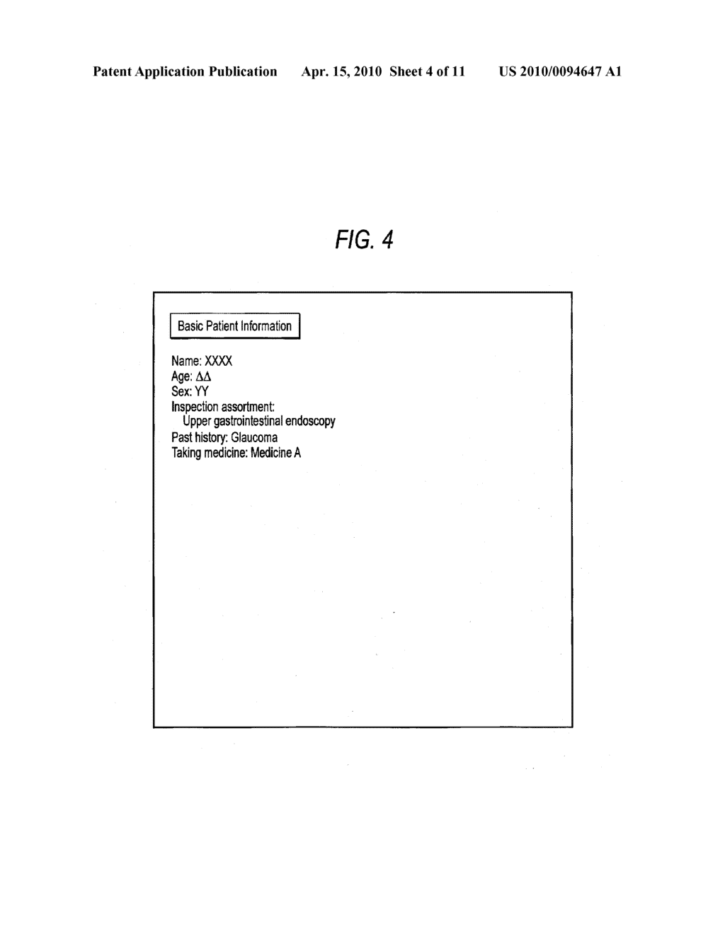 Medical Service Support System, Medical Service Support Method and Computer Readable Medium - diagram, schematic, and image 05