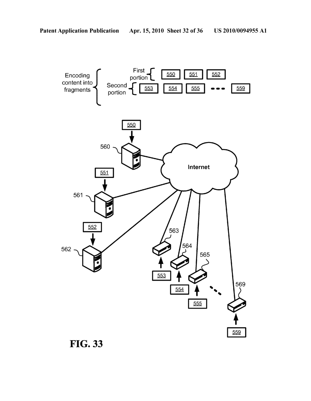 Methods and systems for using a distributed storage to its maximum bandwidth - diagram, schematic, and image 33