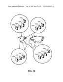 Hybrid distributed streaming system comprising high-bandwidth servers and peer-to-peer devices diagram and image