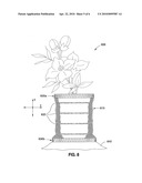 Waterproof Plant Pot Holder diagram and image