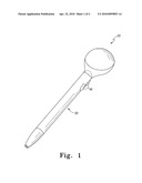 Easy-clean food baster diagram and image