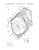 FILAMENT GUIDE MECHANISM FOR FILAMENT SPOOL CONTAINER diagram and image