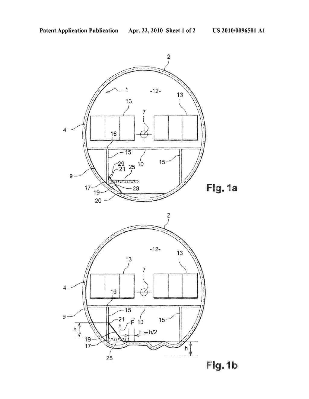 Primary structure for aircraft of composite material with improved crash resistance and associated energy-absorbing structural element - diagram, schematic, and image 02