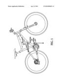 CENTER OF MASS TECHNOLOGY FOR MOUNTAIN BIKE FRAMES diagram and image