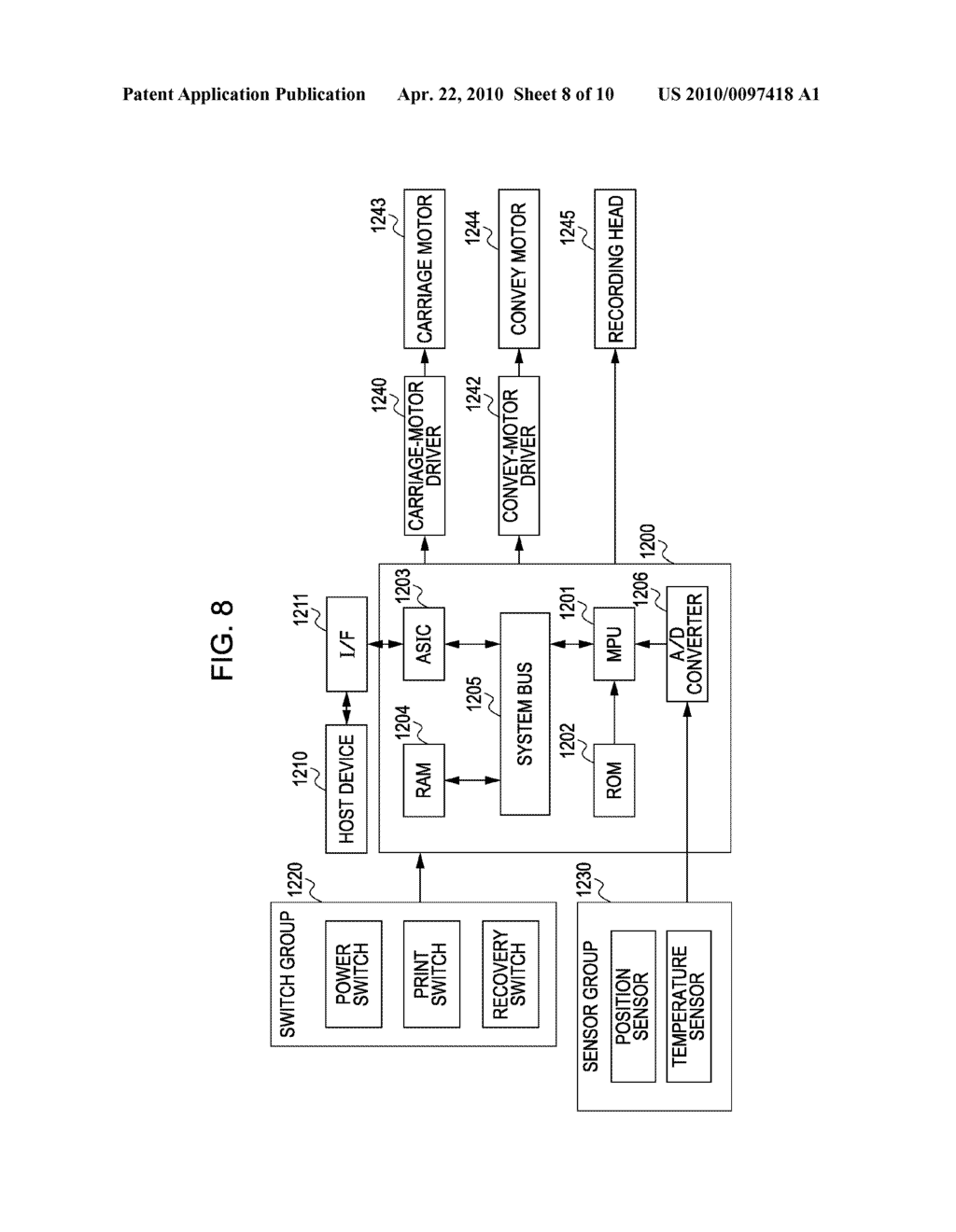 RECORDING HEAD AND RECORDING APPARATUS USING RECORDING HEAD - diagram, schematic, and image 09