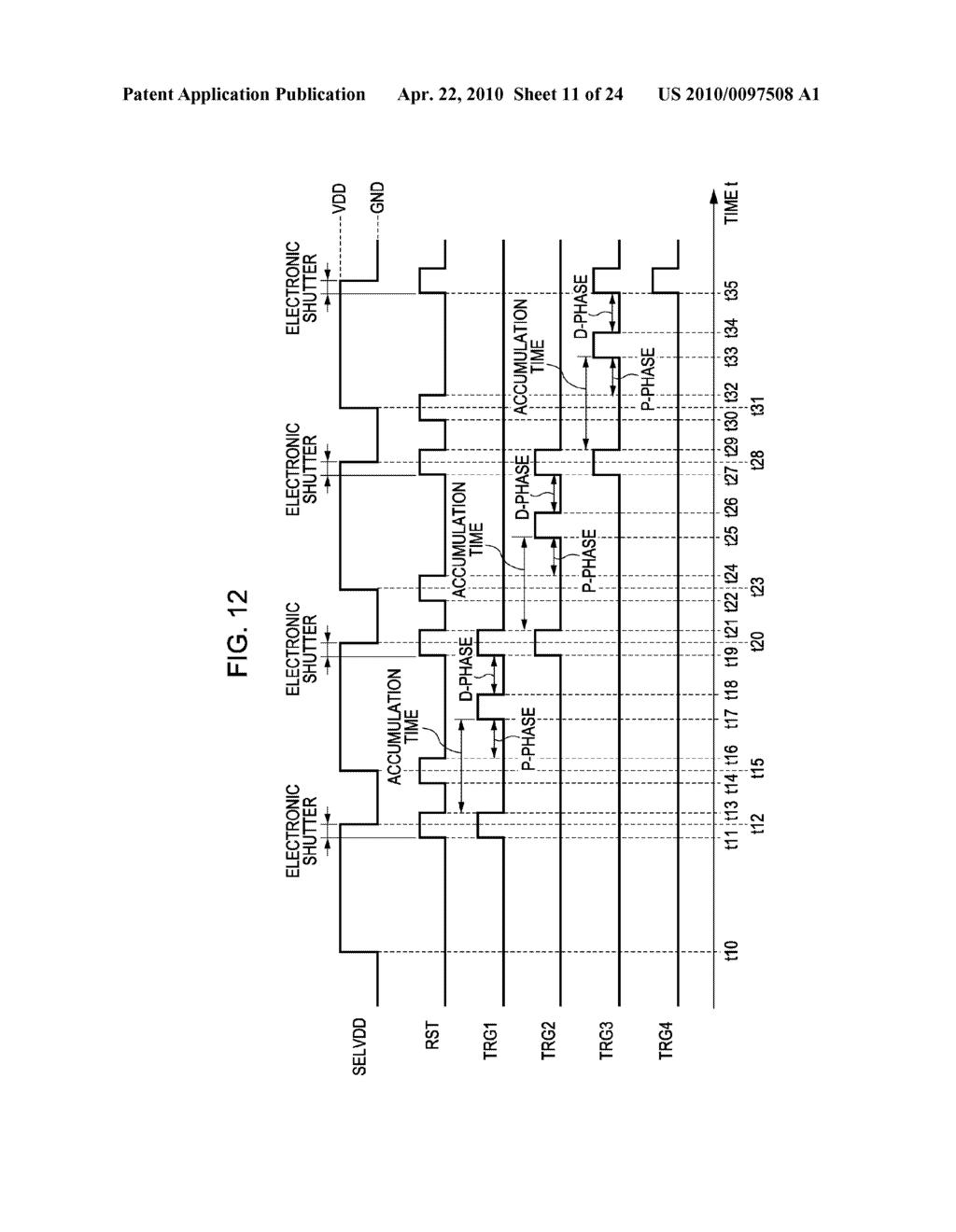 SOLID STATE IMAGE SENSOR, METHOD FOR DRIVING A SOLID STATE IMAGE SENSOR, IMAGING APPARATUS, AND ELECTRONIC DEVICE - diagram, schematic, and image 12